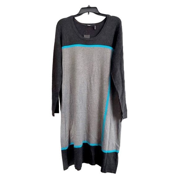 Maglia Knit Color Block Sweater Tunic Dress NWT - Picture 2 of 4